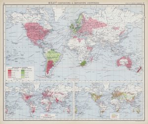 Fleisch, exportierende und importierende Länder von English School