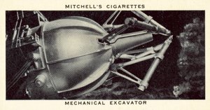 Mechanischer Bagger