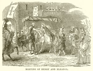 Treffen von Heinrich und Eleonore