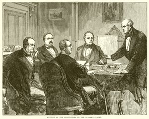 Treffen der Schiedsrichter zu den Alabama-Ansprüchen von English School