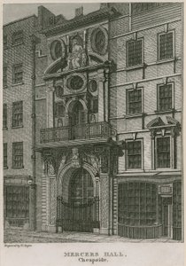 Mercers Hall, Cheapside, London von English School