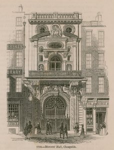 Mercers Hall, Cheapside, London von English School