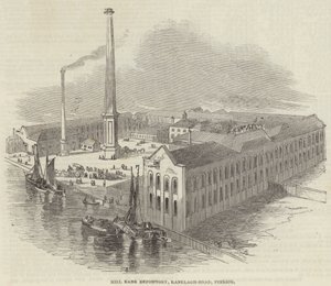 Mill Bank Depository, Ranelagh-Road, Pimlico (Stich) von English School