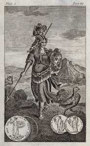 Minerva oder Pallas von English School