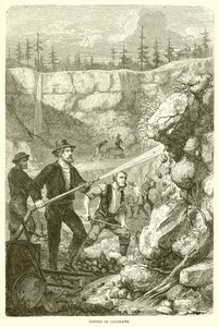 Bergbau in Colorado von English School