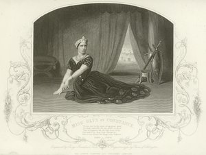 Miss Glyn als Constance, König Johann, Akt III, Szene I