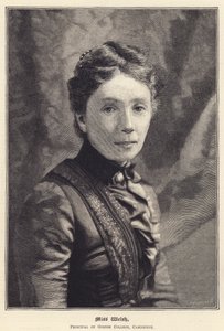 Miss Welsh, Direktorin des Girton College, Cambridge von English School
