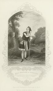 Miss Woolgar als Rosalind, Wie es euch gefällt, Akt III, Szene ii von English School