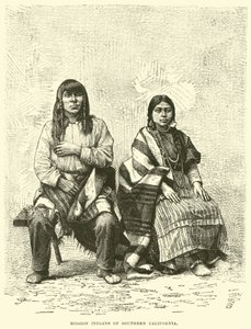Missionsindianer aus Südkalifornien von English School