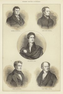 Moderne britische Staatsmänner von English School