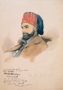Mohammed Hayder, Pascha von Jerusalem, 1844 von English School