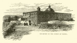 Kloster auf dem Gipfel des Karmel