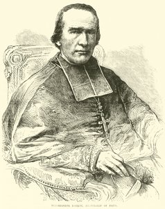 Monseigneur Darboy, Erzbischof von Paris, März 1871 von English School