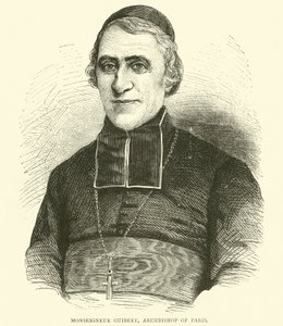 Monseigneur Guibert, Erzbischof von Paris, Mai 1871 von English School
