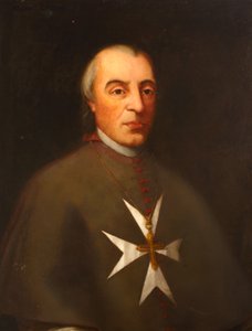 Monsignore Vincenzo Labini, Bischof von Malta, 1798 von English School