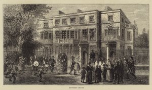 Montagu House (Stich) von English School