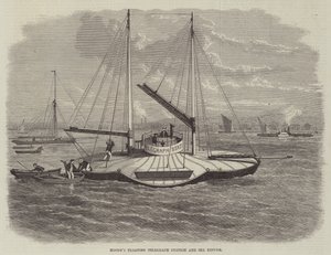 Moodys schwimmende Telegraphenstation und Seeflucht von English School