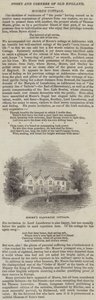 Moores Sloperton Cottage (Stich) von English School
