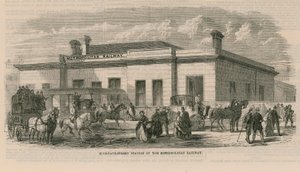 Moorgate Street Station der Metropolitan Railway