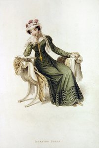 Morgenkleid, Modeplatte aus Ackermann