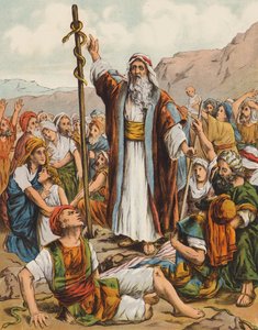Moses und die eherne Schlange von English School