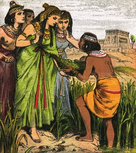 Moses entdeckt von English School
