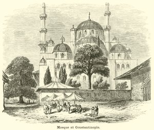 Moschee in Konstantinopel von English School