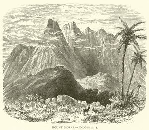 Berg Horeb, Exodus, iii von English School