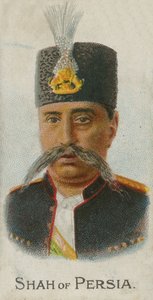 Mozaffar ad-Din, Schah von Persien von English School