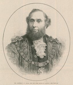 Mr Alderman J W Ellis, der neue Lord Mayor von London