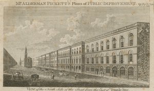 Pläne von Mr. Alderman Pickett zur öffentlichen Verbesserung von English School