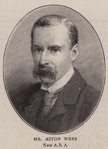 Mr. Aston Webb (Gravur) von English School