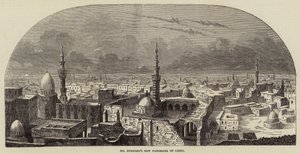 Herr Burfords neues Panorama von Kairo (Gravur)