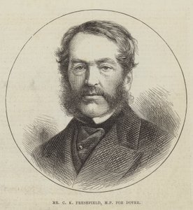 Herr C K Freshfield, Abgeordneter für Dover (Stich) von English School