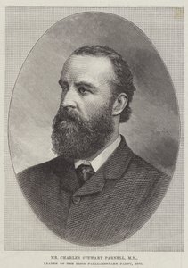 Herr Charles Stewart Parnell, MP, Führer der irischen Parlamentspartei von English School