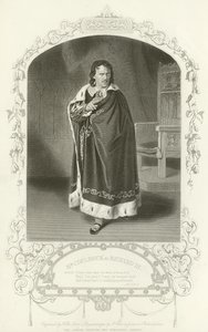 Mr. Couldock als Richard III, Richard III, Akt IV, Szene II von English School
