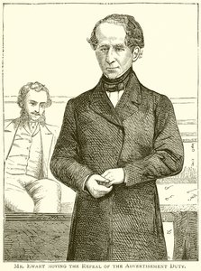 Mr. Ewart beantragt die Aufhebung der Werbesteuer von English School