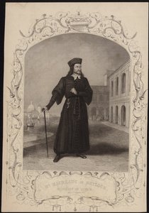 Mr. Macready als Shylock von English School