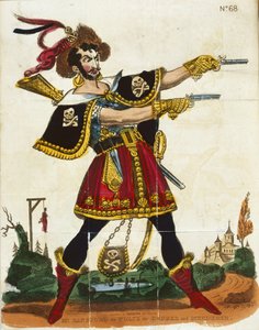 Mr. Ransford als Wolfe der Räuber und Mörder, Frontispiz aus 