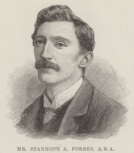 Mr. Stanhope A. Forbes, ARA (Gravur) von English School