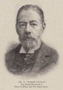 Mr. T. Graham Jackson (Gravur) von English School