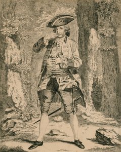Mr. Woodward in der Rolle des Mercutio in Romeo und Julia von English School