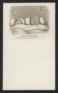 Herr und Frau Caudle (farbiger Stich)