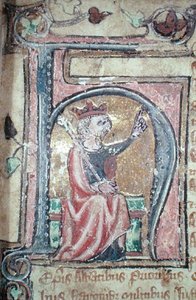 Ms Gen 336 f.10r König von English School