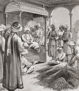 Muhammad bin Tughluq gibt Token-Währung aus