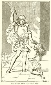 Mord an Prinz Arthur, 1202 von English School