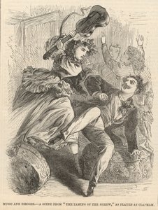 Musik und Zwietracht; Eine Szene aus Der Widerspenstigen Zähmung, gespielt in Clapham von English School