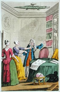 Nan Holland und Tristram Savage berauben Dr. Trotter in Moorfields, Illustration aus 