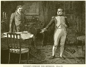 Napoleons Interview mit Metternich von English School