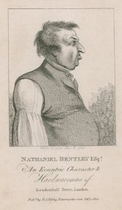 Nathaniel Bentley Esq, ein exzentrischer Charakter und Eisenwarenhändler der Leadenhall Street, London